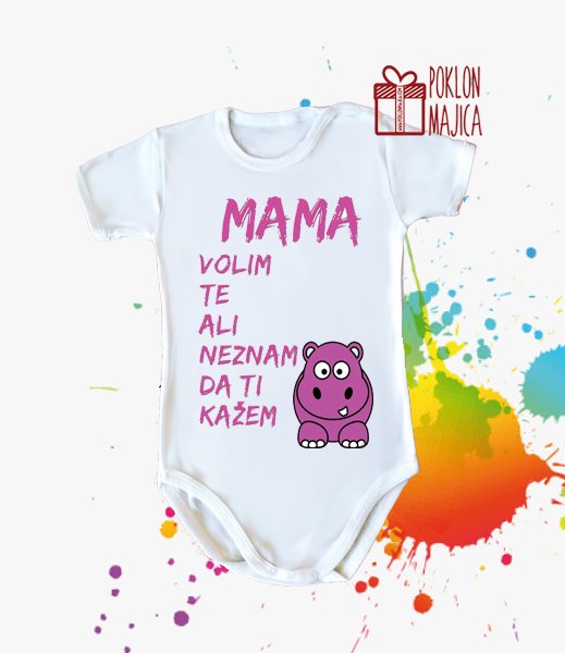 Poklon za rodjendan  deca/Bodi za bebe sa natpisom po zelji/mama vlm t z.jpg